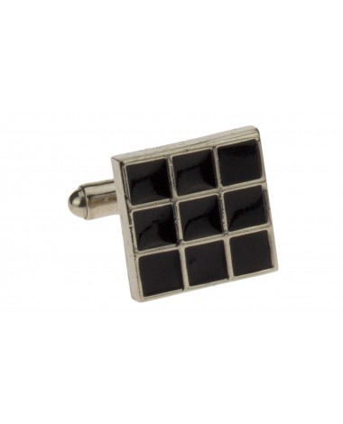 Classic Black Cufflinks Stainless Steel  - Image1