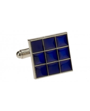 Classic Blue Cufflinks Stainless Steel C - Image1
