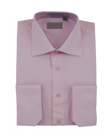 Mens Dress Shirt Spread Collar Cotton Co - Image1