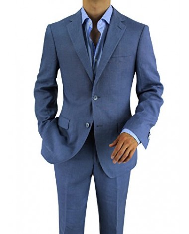 Nicoletti Mens Two Button Ticket Pocket  - Image1