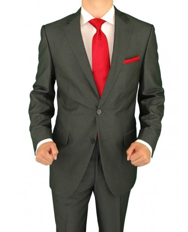 Salvatore Exte Men's Modern Two Button S - Image1