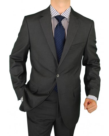 Salvatore Exte Men's 2 Button Charcoal G - Image1