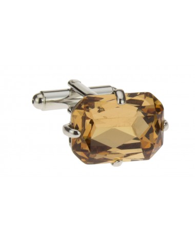 Timeless Crystal Men's Cufflinks High Po - Image1