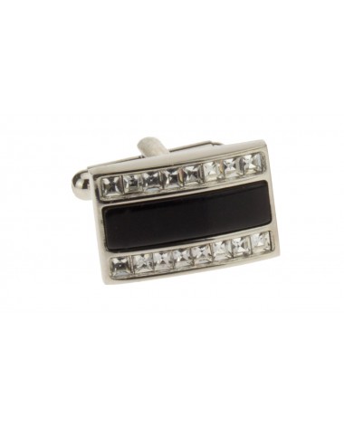 Multi Crystal & Natural Black Onyx Mens  - Image1