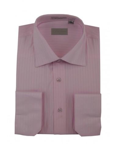 Mens Business Dress Shirt Spread Collar  - Image1
