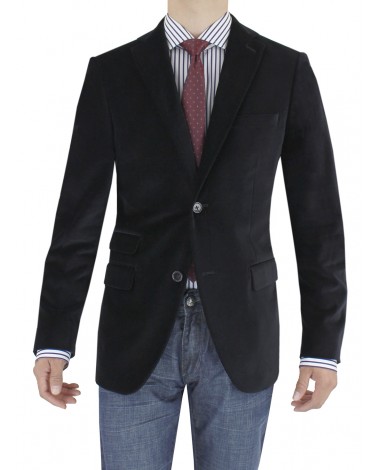 Nicoletti Mens Two Button Blazer Trim Fi - Image1