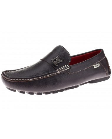 Natazzi Mens Air Grant Canoe Leather Sho - Image1