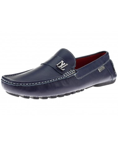 Natazzi Mens Air Grant Canoe Leather Sho - Image1