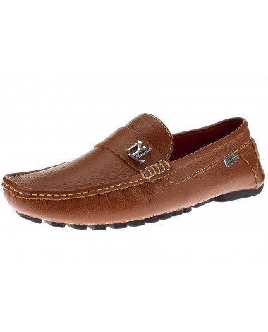 Natazzi Mens Air Grant Canoe Leather Sho - Image1