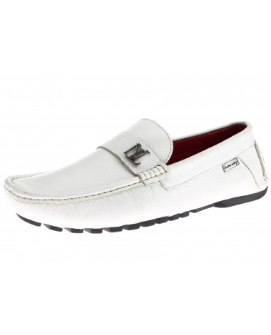 Natazzi Mens Air Grant Canoe Leather Sho - Image1