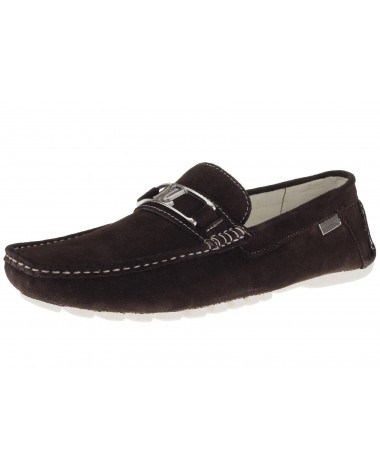 Natazzi Mens Air Grant Penny Suede Leath - Image1