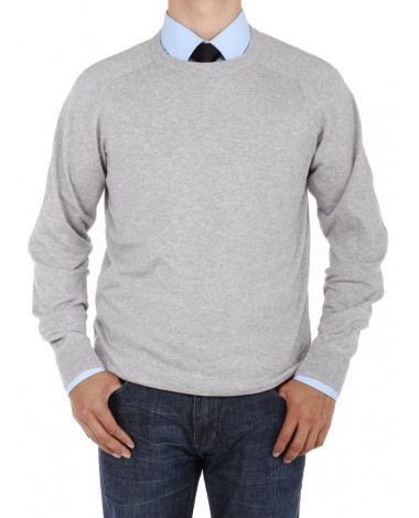 Luciano Natazzi Men's Crew Neck Cotton S - Image1