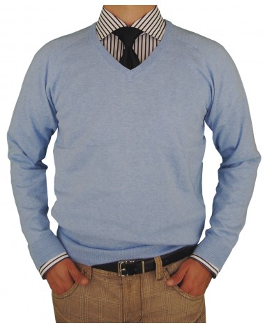 Luciano Natazzi Classic Fit V-Neck Premi - Image1