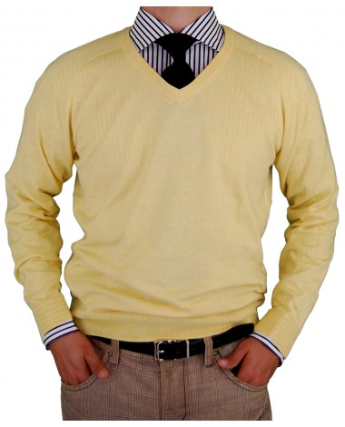 Luciano Natazzi Classic Fit V-Neck Premi - Image1