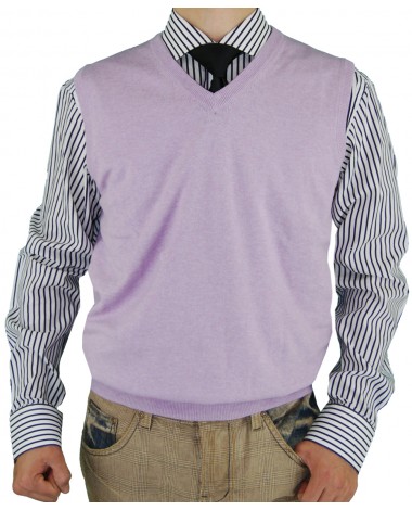 Luciano Natazzi Men's Classic Fit V-Neck - Image1
