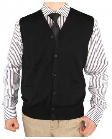 Luciano Natazzi Men's Classic Fit Cotton - Image1