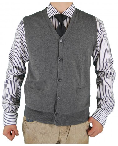 Luciano Natazzi Men's Classic Fit Cotton - Image1