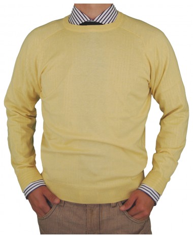 Luciano Natazzi Crew Neck Cotton Sweater - Image1