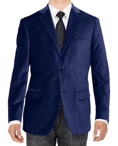 Luciano Natazzi Mens Two Button Velvet B - Image1
