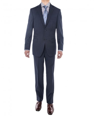 Luciano Natazzi Men's Bird's Eye 160'S W - Image1