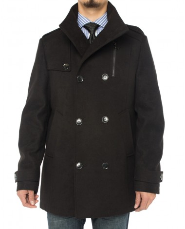 Luciano Natazzi Men's Stylish Top Coat C - Image1