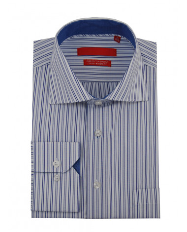 Mens GV Executive Striped Dress Shirt Co - Image1