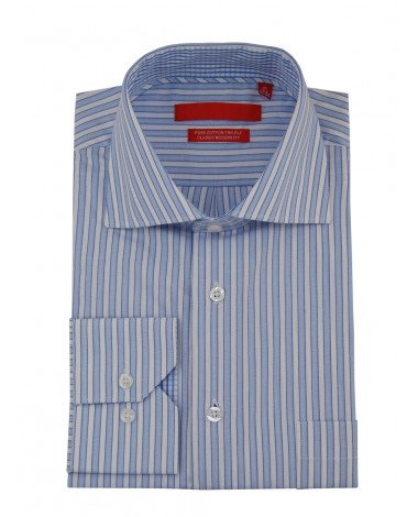 Mens GV Executive Striped Dress Shirt Co - Image1