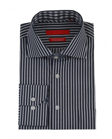 Mens GV Executive Striped Dress Shirt Co - Image1