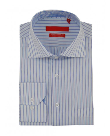 Mens GV Executive Striped Dress Shirt Co - Image1