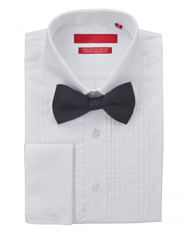 Mens GV Executive Tuxedo Dress Shirt Bow - Image1