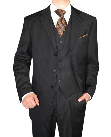 Mens GV Executive 3 Piece Suit Button Ve - Image1
