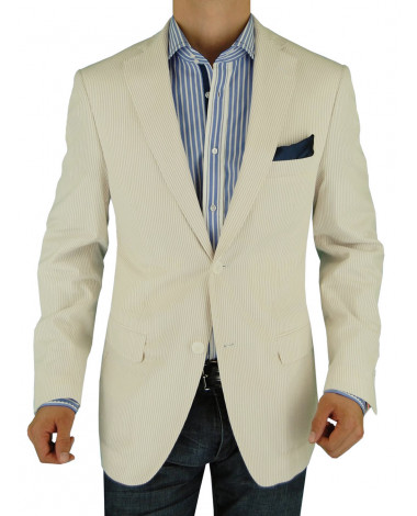 Mens BB Signature Seersucker Two Button  - Image1