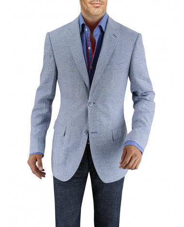 Mens BB Signature Two Button Linen Blaze - Image1