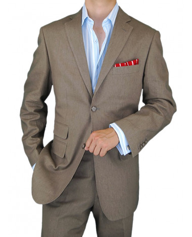 Mens BB Signature Linen Suit Two-Button  - Image1