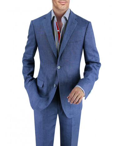 Mens BB Signature Linen Suit Modern Fit  - Image1