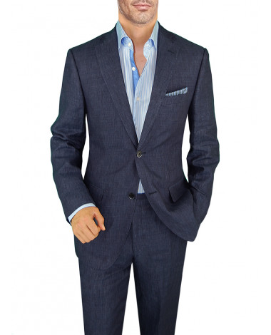 Mens BB Signature Linen Suit Modern Fit  - Image1