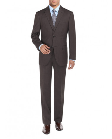 Mens BB Signature Suit Sharkskin 2 Butto - Image1