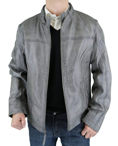Mens Picasso Leather Trim Fit Racer Jack - Image1