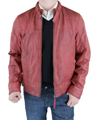 Mens Picasso Leather Trim Fit Racer Jack - Image1