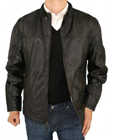 Mens Picasso Leather Trim Fit Racer Jack - Image1