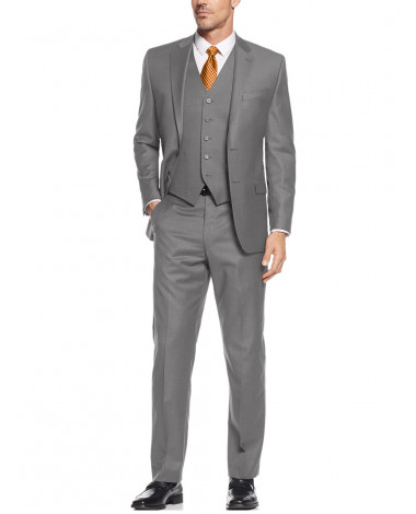 Mens Suit Vested Three Piece Blazer Jack - Image1