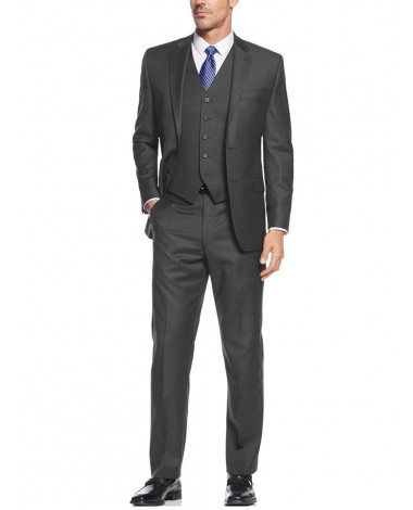 Mens Suit Vested Three Piece Blazer Jack - Image1
