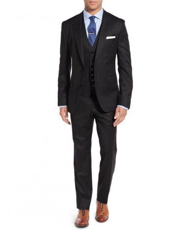 Mens Suit Vested Three Piece Blazer Jack - Image1