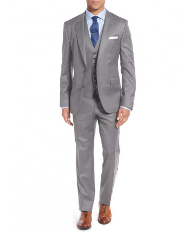 Mens Suit Vested Three Piece Blazer Jack - Image1