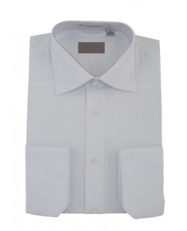 Mens Dress Shirt Spread Collar Cotton Co - Image1