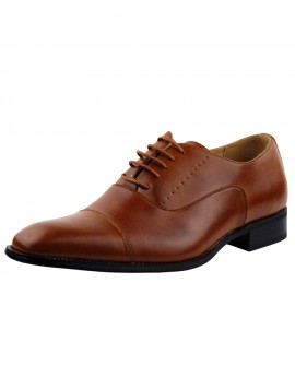 Mens Oxford Shoes Milano Faux Leather Dr - Image1