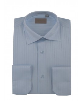 Mens Business Dress Shirt Spread Collar  - Image1