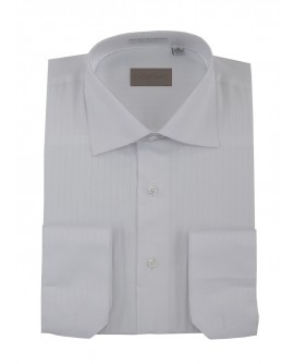Mens Business Dress Shirt Spread Collar  - Image1