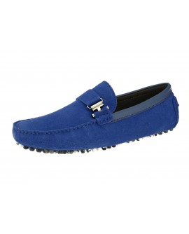 Salvatore Exte Men's Suede Leather Drivi - Image1