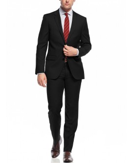 Nicoletti Two Button Slim Fit Men's Suit - Image1